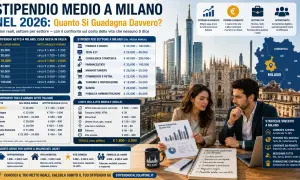 Milano 2026: stipendi medi, costo vita e strategie per aumentare il tuo reddito. Ottimi spunti per l'assistenza clienti.