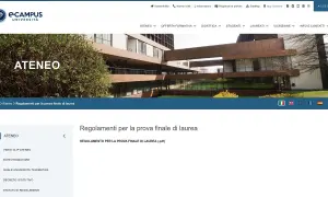 Regolamenti per la prova finale di laurea eCampus. Scopri le procedure per la proclamazione laurea triennale.