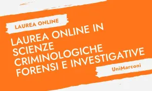 Laurea online in Scienze Criminologiche Forensi e Investigative. Scopri le sedi e inizia il tuo percorso formativo.