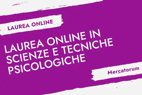 Laurea online in Scienze e Tecniche Psicologiche. Un percorso di studi flessibile per chi desidera approfondire la psicologia.