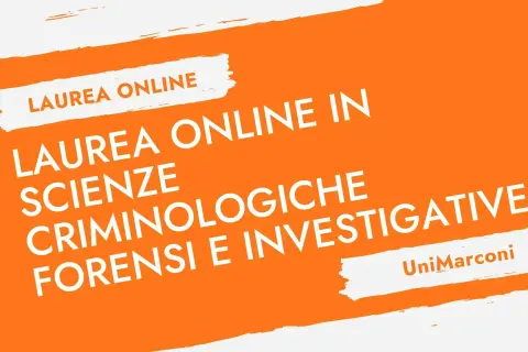 Laurea online in Scienze Criminologiche Forensi e Investigative. Scopri le sedi e inizia il tuo percorso formativo.