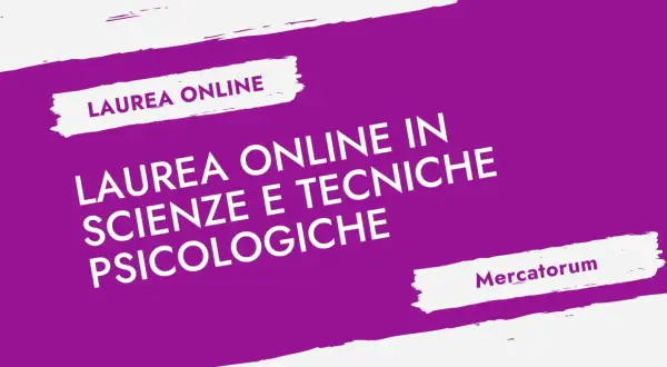 Laurea online in Scienze e Tecniche Psicologiche. Un percorso di studi flessibile per chi desidera approfondire la psicologia.