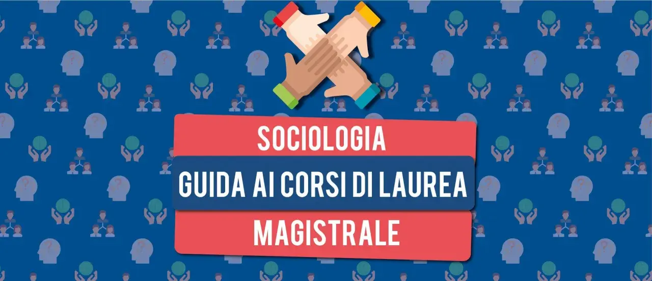 Guida ai corsi di laurea magistrale in sociologia e criminologia. Mani unite simboleggiano collaborazione e studio.