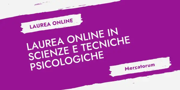 Laurea online in Scienze e Tecniche Psicologiche. Un percorso di studi flessibile per chi desidera approfondire la psicologia.