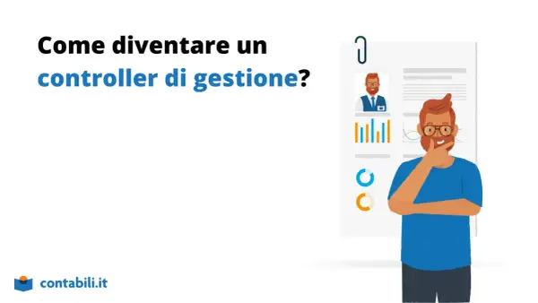 Un uomo con la barba pensa a cosa fa un cost controller, analizzando grafici e dati su un documento.
